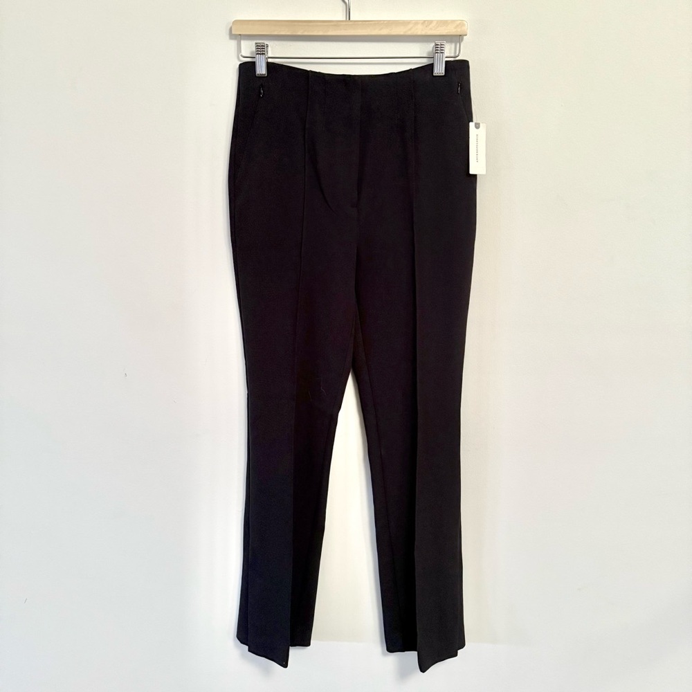 NWT Anthropologie Pleaded Black Slacks Pants Women’s Size 6
